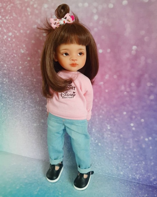 Мягкие девочки ооак — ООАК Paola Reina (Паола Рейна) и испанских кукол: перерисовка (фото 7)