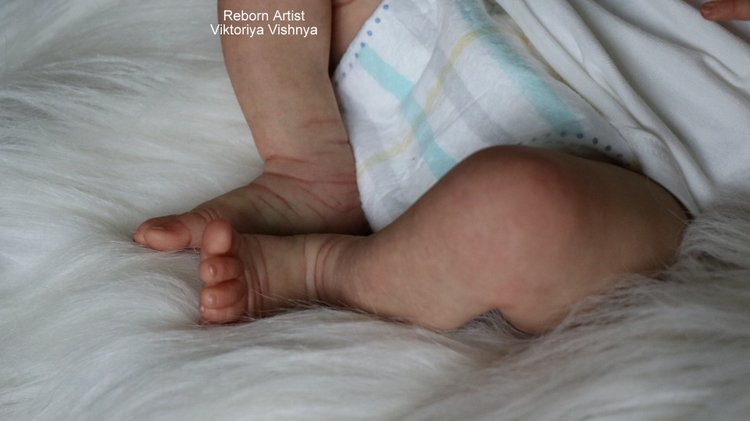 Лаура... куколка реборн Виктории Вишни | Бэйбики Лаура... куколка реборн Виктории Вишни (фото 9)