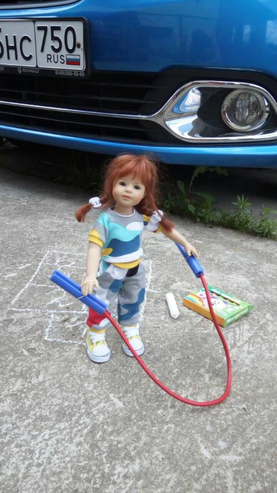Наше лето. Коллекционная кукла Светочка Heidi Piusczok