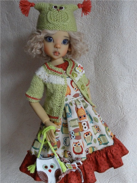 Еще немножко "рукотворчества" для каешек. Лайла-Совенок (фото 4)