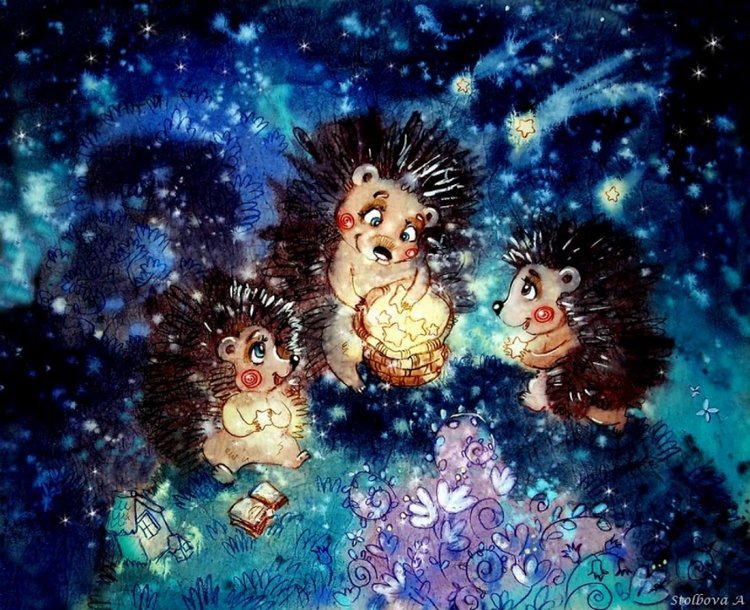 Волшебные иллюстрации — Интересное обо всем: поздравления