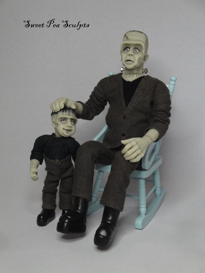 Sweet Pea Sculpts - Original Artist Miniature Dolls and Figurines made from Polymer Clay - часть 2