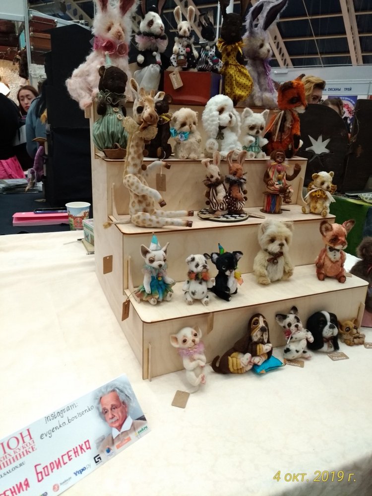 XV Международный Салон Авторских кукол на Тишинке моими глазами. Часть II