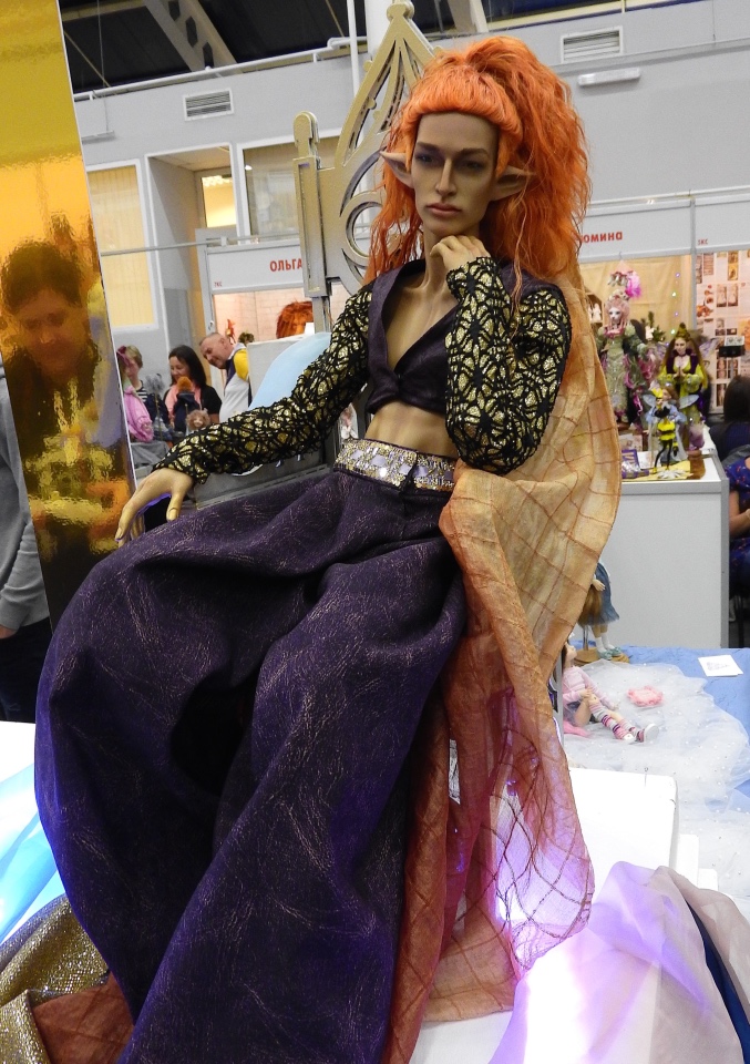 XV Международный осенний салон авторских кукол на Тишинке с 4 по 6 октября 2019 года в Москве - часть 1 (фото 6)