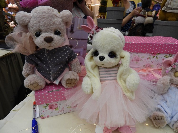 XV Международный осенний салон авторских кукол на Тишинке с 4 по 6 октября 2019 года в Москве - часть 3