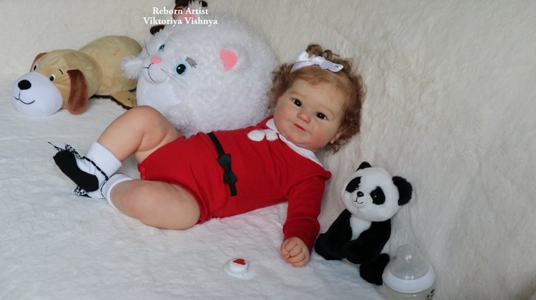 Моя Мэдди... Куколка реборн Виктории Вишни