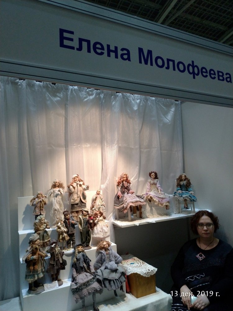 X Международная выставка "Искусство куклы" в Гостином дворе. Часть 1