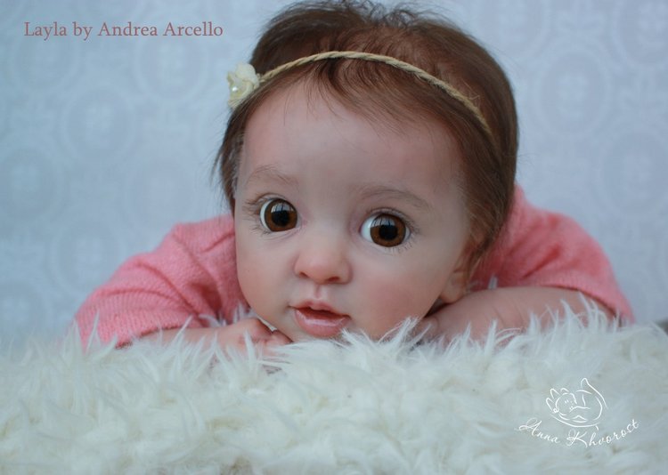 Кукла реборн из молда Layla (Лэйла)
