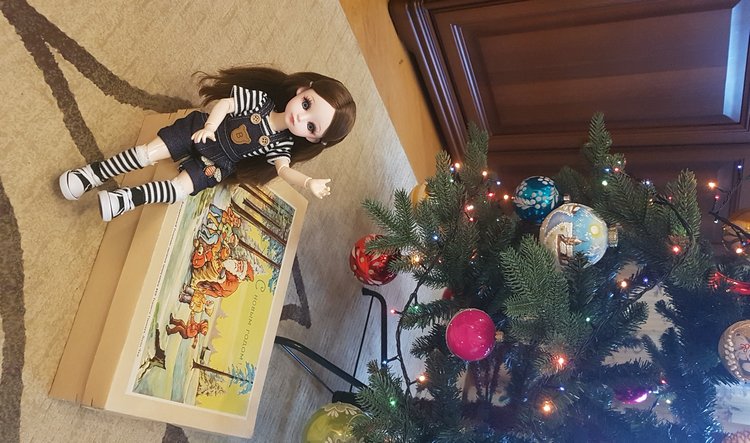 Майя и ёлочка №2 — Куклы с Алиэкспресс (Aliexpress): Китайские шарнирные (фото 5)