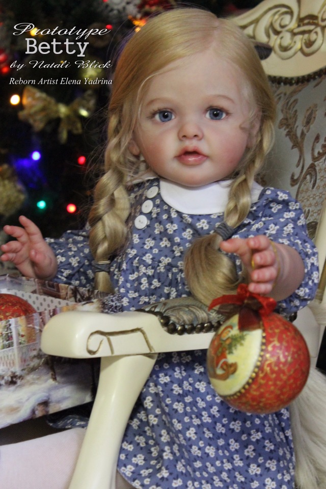 Прототип Betty от Natali Blick. Моя версия. Куклы реборн Елены Ядриной