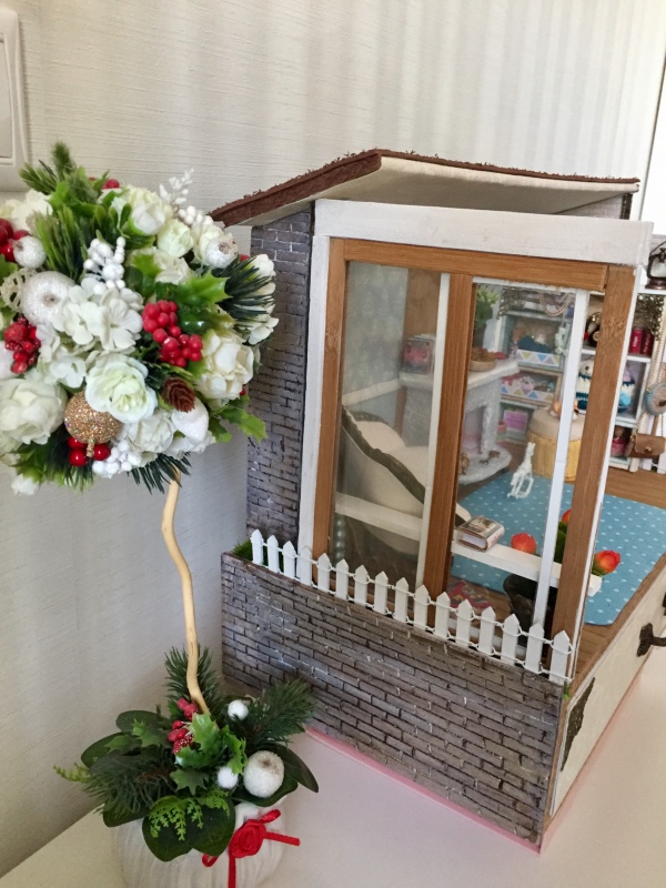 Дом швеи-вязальщицы — Румбоксы и кукольные интерьеры: фото