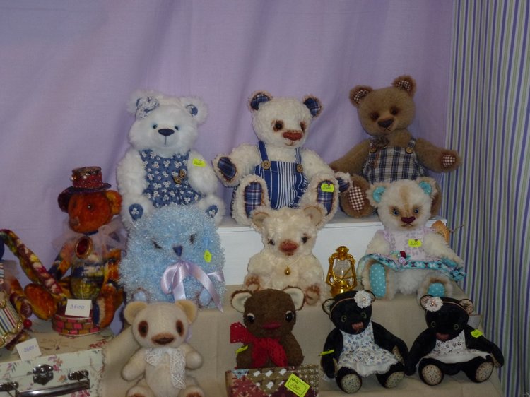 Выставка Мишек Тедди на Тишинке - Mosfair 2018 год