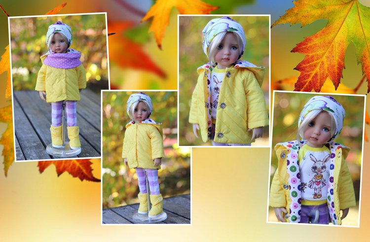 Осень золотая — Куклы Dianna Effner (Эффнер) из винила: Little Darling (фото 4)