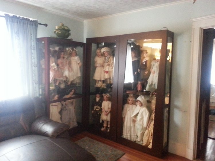 История о том, как я поставила кукол в витрину. Проект "За стеклом"