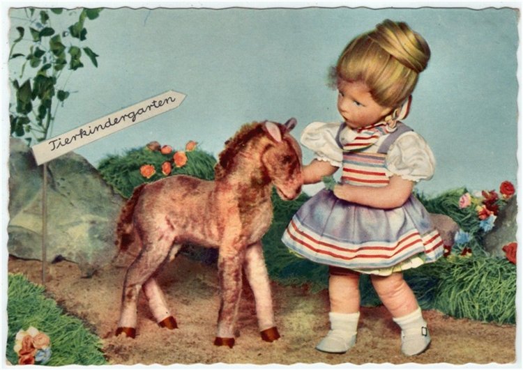 Катрин. Katrin, Stoffpuppe Doll, Kathe Kruse (фото 2)