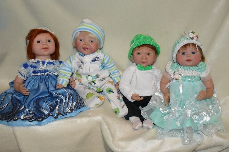 Забаваные и необычные авторские куклы известного мастера Julie Carpenter - часть 2