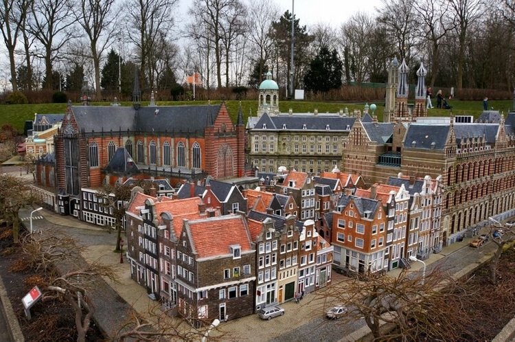 Парк миниатюр Madurodam Голландия