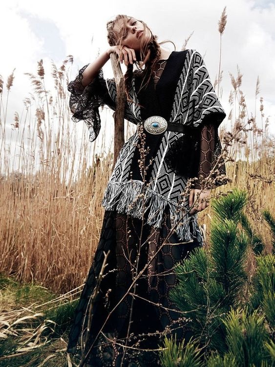 Мороз и солнце; день чудесный! - зимние наряды в стиле бохо