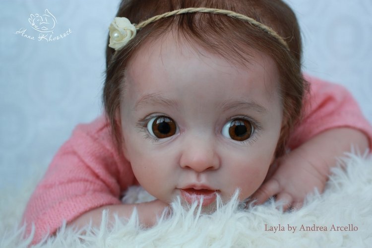 Кукла реборн из молда Layla (Лэйла)