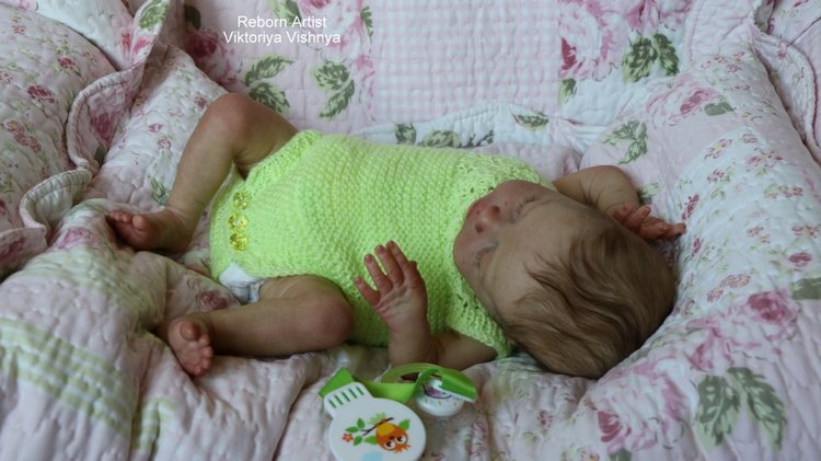 Далила... малышка реборн Виктории Вишни | Бэйбики Далила... малышка реборн Виктории Вишни