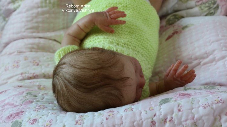 Далила... малышка реборн Виктории Вишни | Бэйбики Далила... малышка реборн Виктории Вишни (фото 6)