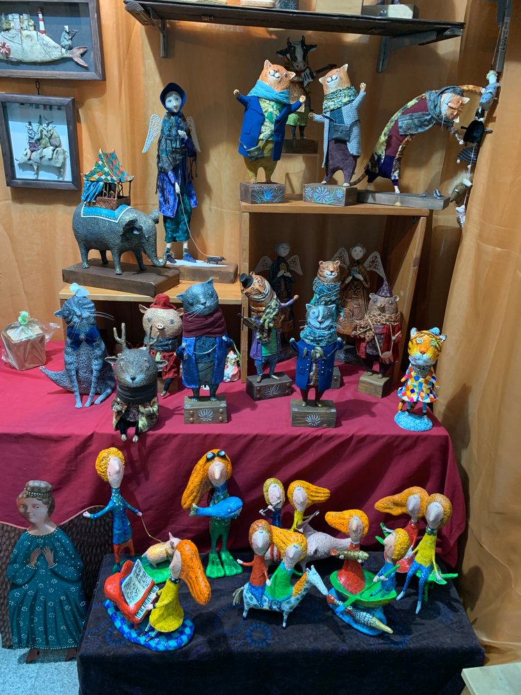 Искусство КУКЛЫ - Москва, декабрь 2021 ЧАСТЬ 3 (последняя)