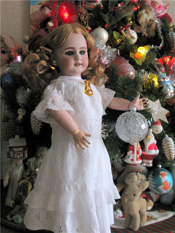 Элли. DEP JUMEAU head 10 — Антикварные куклы Jumeau (Жюмо): Tete Jumeau