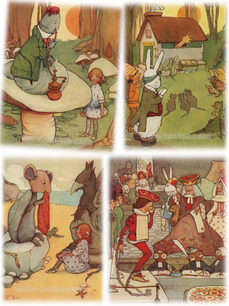 Beatrice Perini. Авторские работы ООАК из глины "терракота" - Mabel Lucie Attwell, часть 2