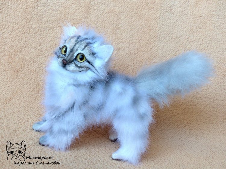 Кошечка Буся, портретная игрушка (фото 7)