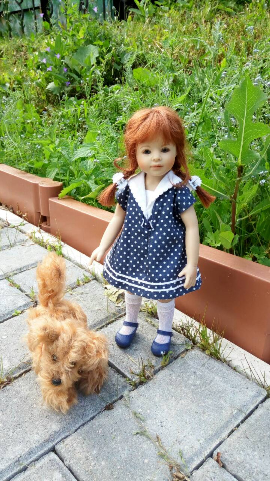 Наше лето. Коллекционная кукла Светочка Heidi Piusczok (фото 10)