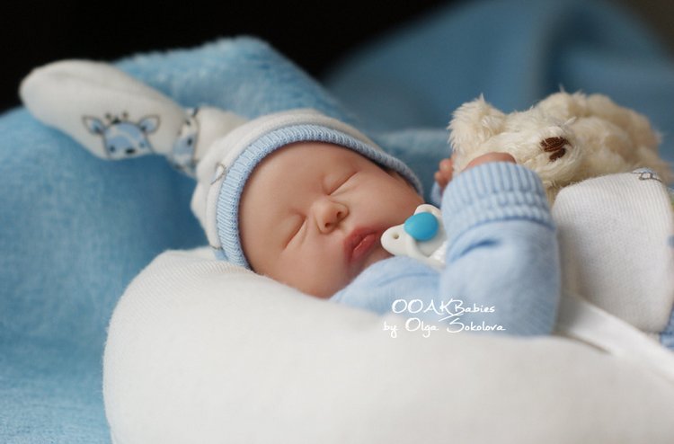 Лео. Младенец ООАК Ольги Соколовой (фото 6)