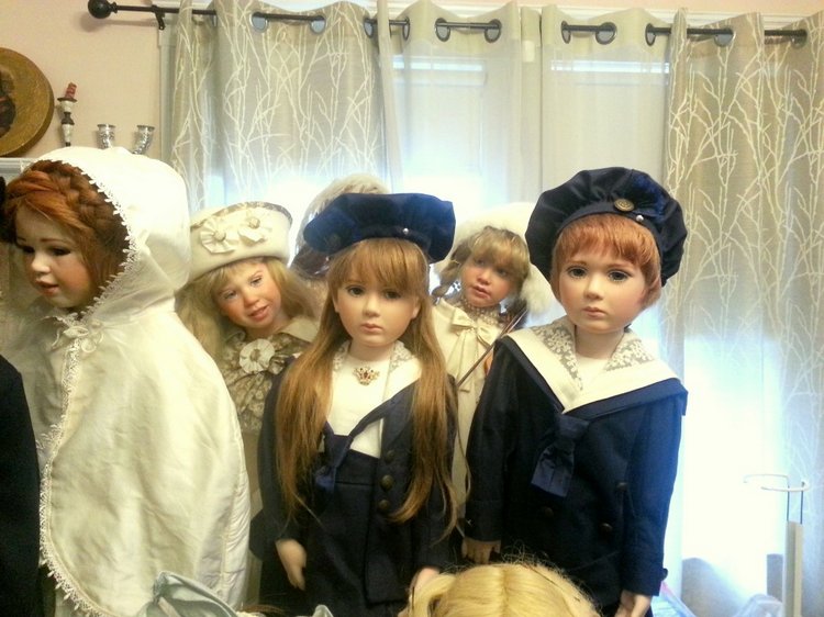 История о том, как я поставила кукол в витрину. Проект "За стеклом" (фото 8)
