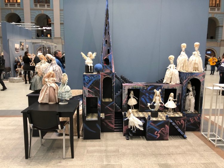 Искусство куклы. Гостиный двор декабрь 2018 - мой фотоотчет