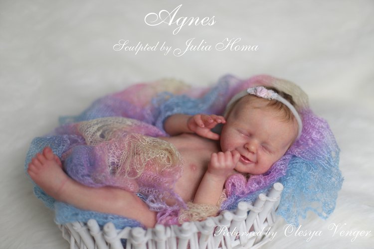 Мой милый ангел Агнес от Юлии Хома. Кукла реборн Олеси Венгер (фото 10)