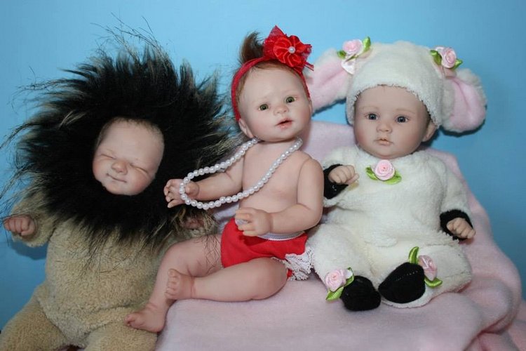 Небольшой обзор Авторских кукол скульптора Kellie Beckett - часть 2