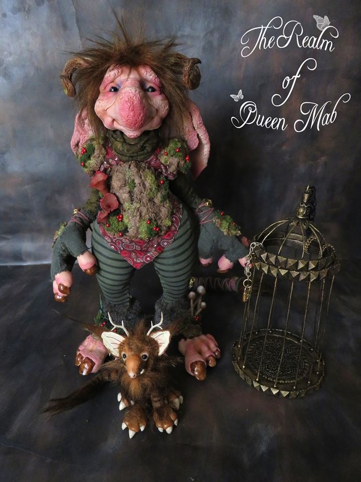 The Realm of Queen Mab - Fantasy & Ooak Art - Авторские фантазийные скульптуры by Silver Berry