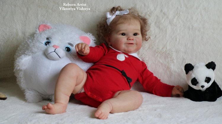 Моя Мэдди... Куколка реборн Виктории Вишни