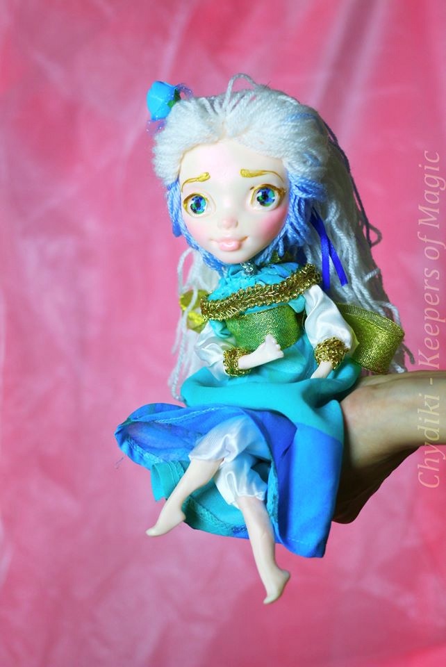 Chydiki - Fairy OOAK Art dolls, artist collectible fantasy clay toys - 6 (фото 4)