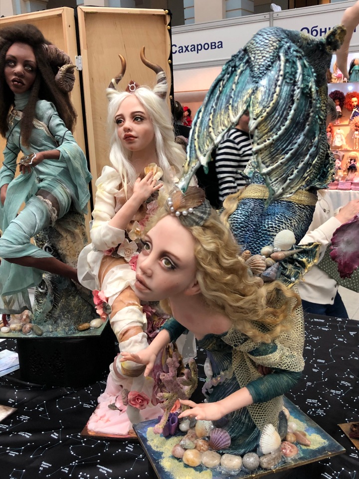 "Искусство куклы" 2019 - приглашаю прогуляться по выставке... ч.5