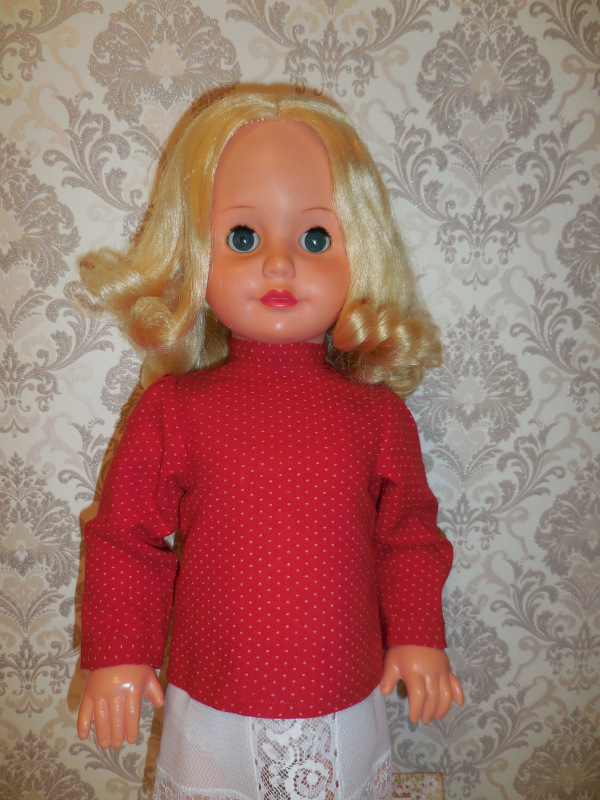 Модница 70-х, реставрация немочки из ГДР