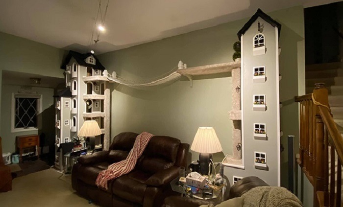 Кошкин дом в доме человека