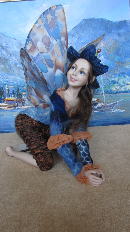 Авторские куклы российских авторов. Светлана Кислухина. Пермская галлерея авторской кукл