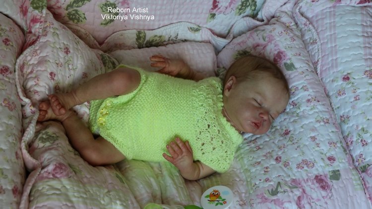 Далила... малышка реборн Виктории Вишни | Бэйбики Далила... малышка реборн Виктории Вишни