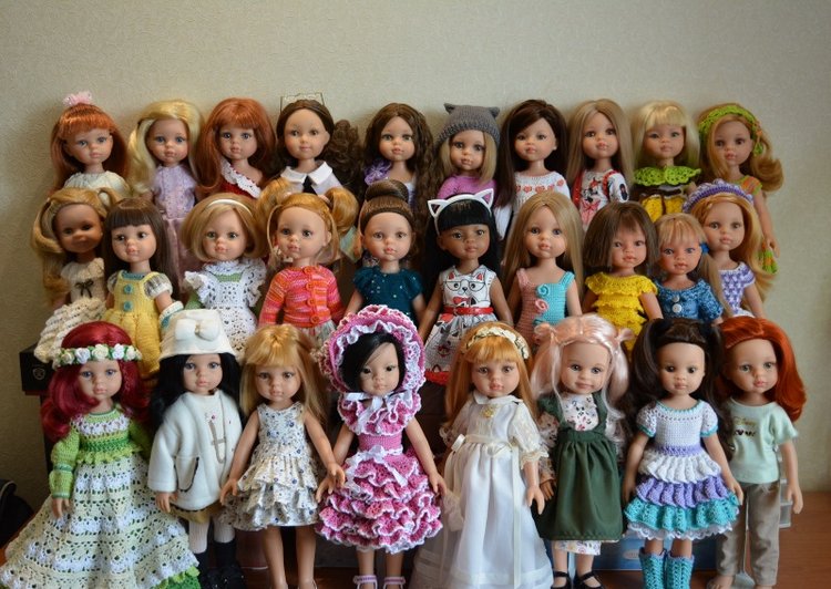 Испанские куклы (Общее фото коллекции на 10,08)