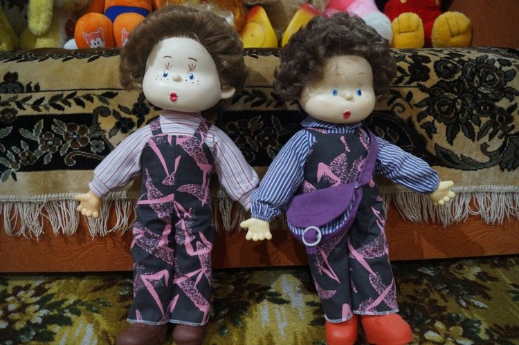 Свердловская фабрика игрушек. Все куклы и игрушки которые живут в моём музее