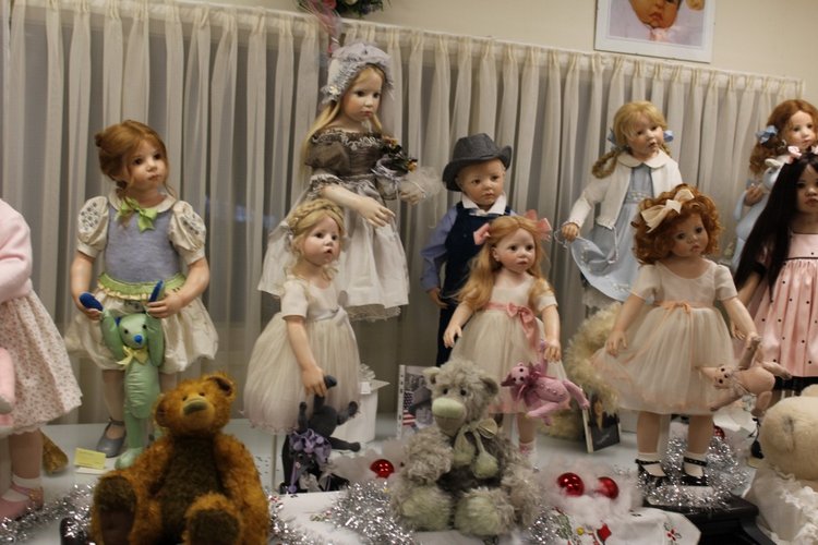 Наша зимняя встреча в магазине/клубе коллекционных кукол в Голландии