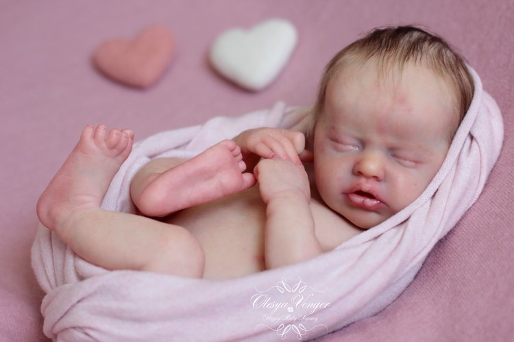 Моя крохотуля Инди. Кукла реборн Олеси Венгер