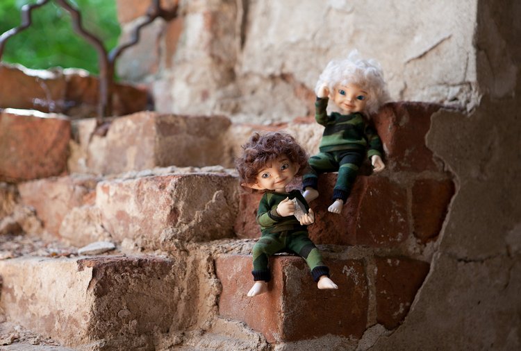 Поездка эльфиков с сестрой в Гвоздево | Бэйбики Поездка эльфиков с сестрой в Гвоздево