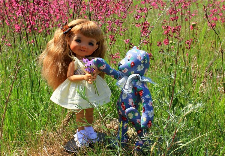 Малиновый Июнь, продолжение. BJD Gigi от Meadow Dolls (фото 5)