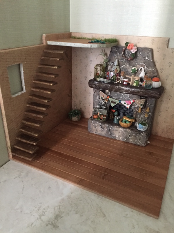 Строим каминный уголок — Мебель для кукол и домиков: фото